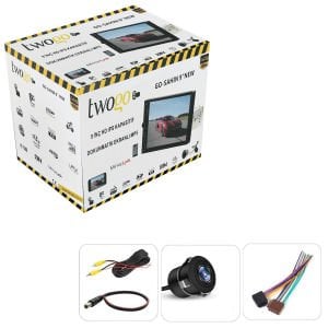 TWOGO GO-ŞAHIN Tofaş Double Teyp 9 İnç 4X50 Watt Mirrorlink Ayarlanabilir