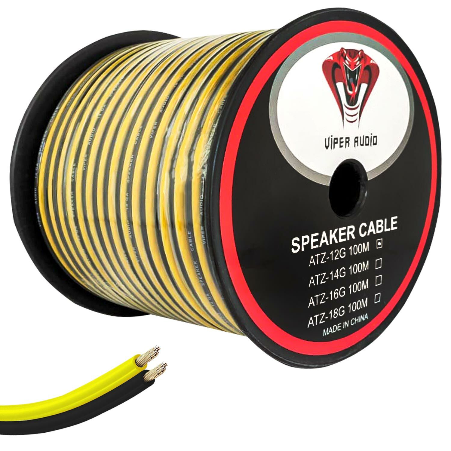 VİPER ATZ-12G Hoparlör Kablosu Silikon 12GA 100 Metre