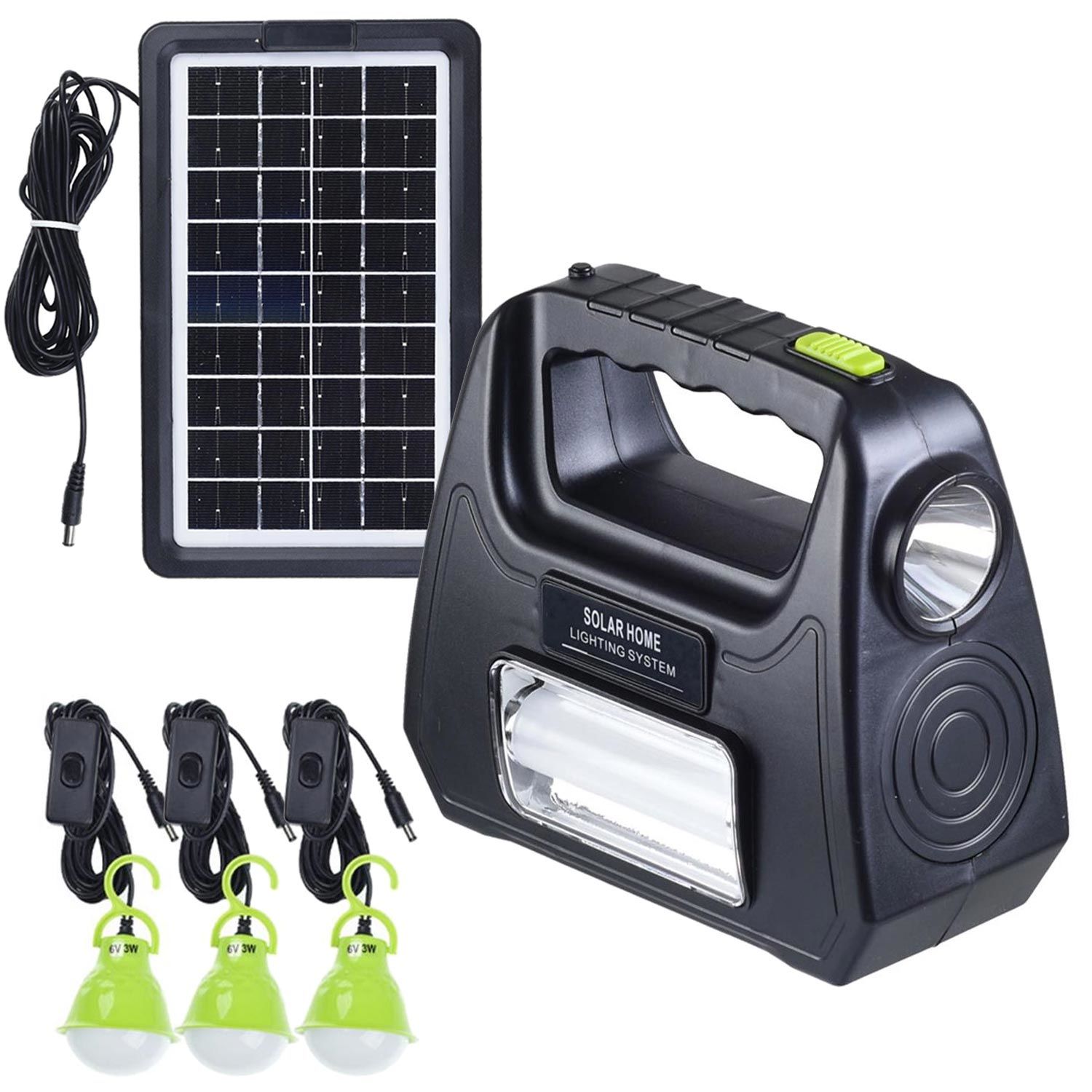 SOLAR KAMP LAMBASI ACİL DURUM IŞIĞI ŞARJLI USB DAT DT-9015