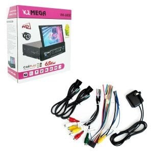 MEGA VM-6800 İndash Teyp 7 İnç 4X65 Watt Bluetooth Mirrorlink Carplay