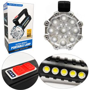 EL FENERİ ŞARJLI 17LED+5COB LED RANCHI RC-3030
