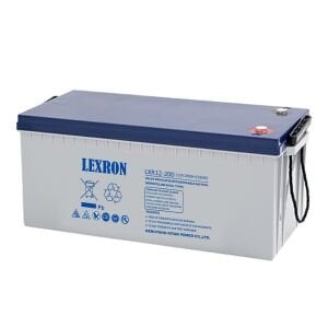 AKÜ 12V 200A JEL (522X240X222MM) LEXRON-LXR200