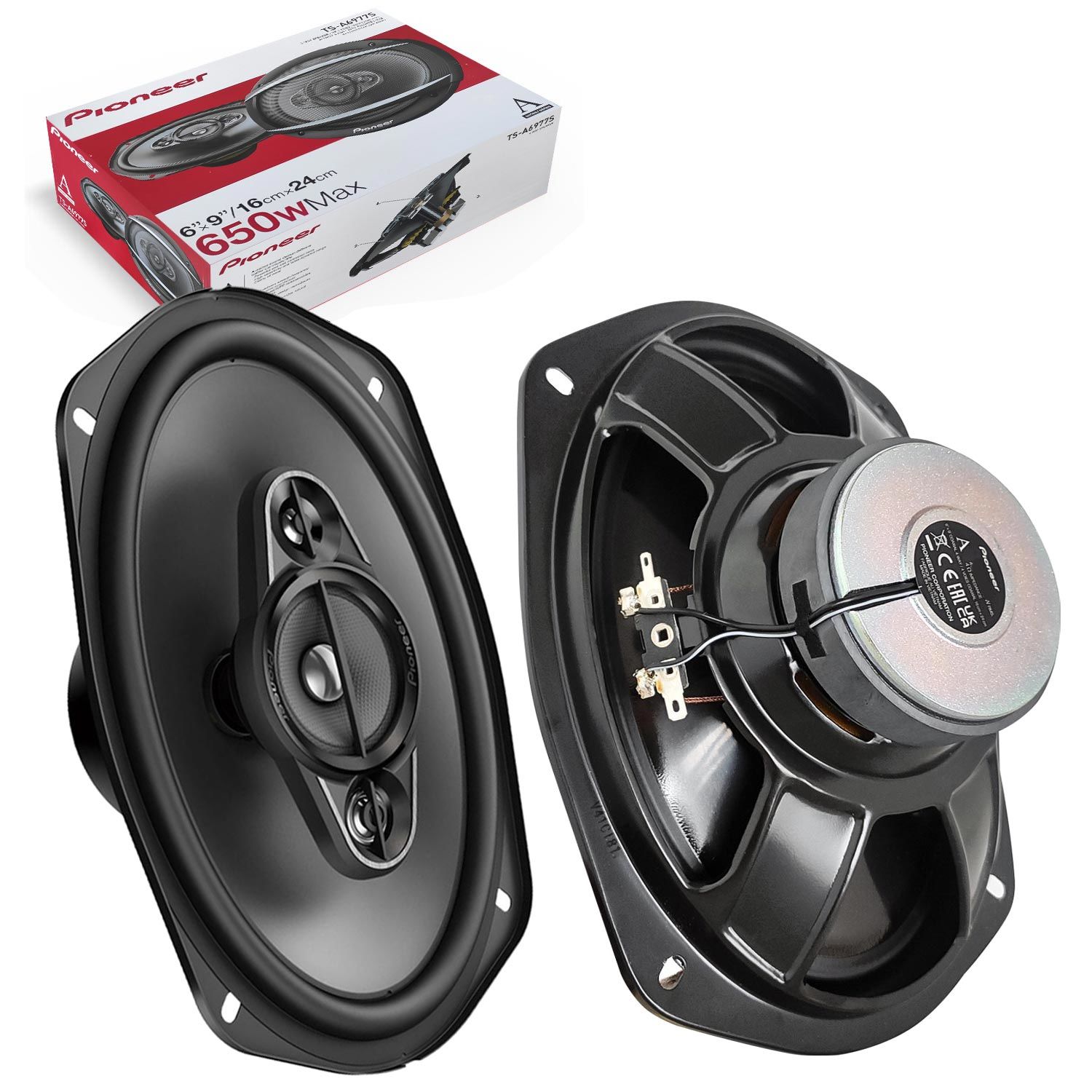 OTO HOPARLÖR OVAL 6X9 650W 2 ADET PIONEER TS-A6977S
