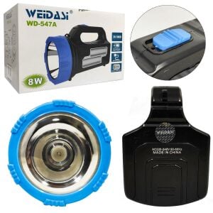 EL FENERİ PROJEKTÖR+IŞILDAK ŞARJLI 8W+30SMD WEIDASI WD-547A