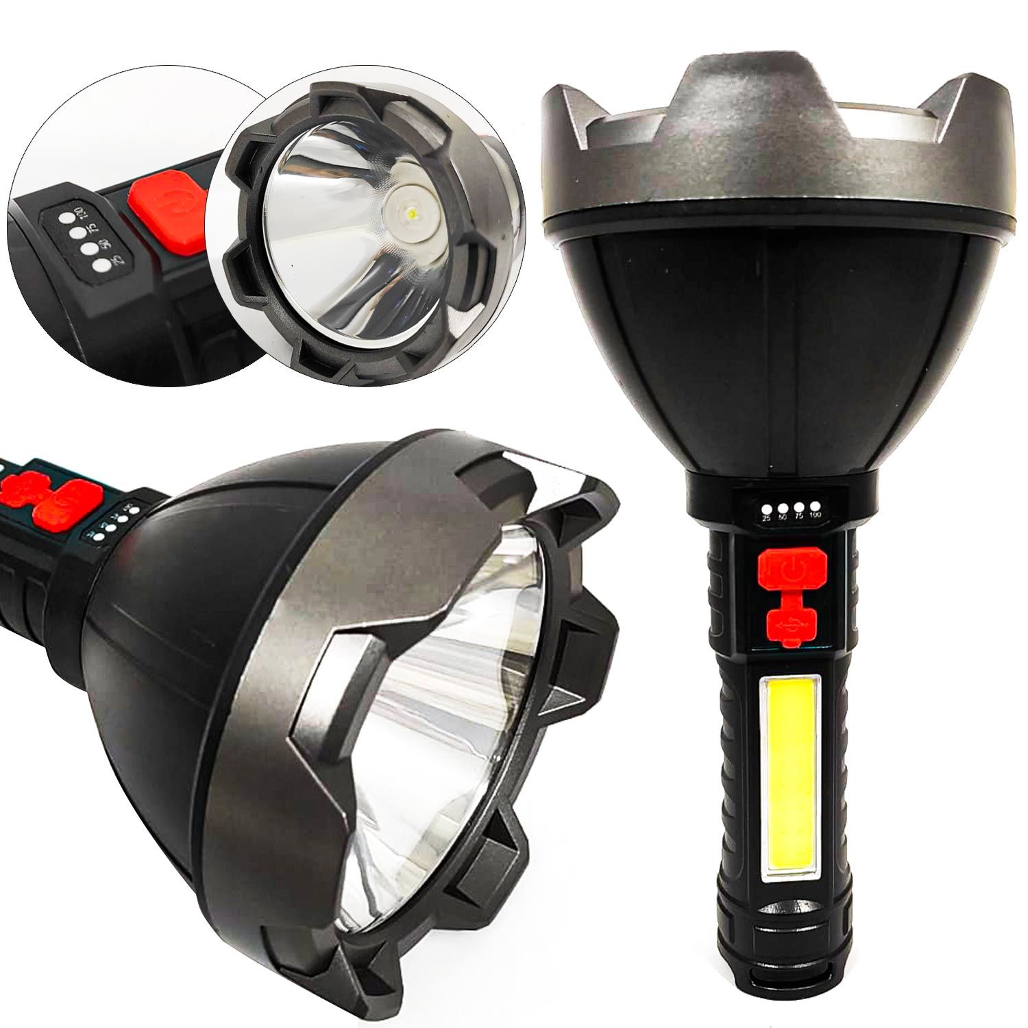 EL FENERİ+COB LED ŞARJLI RANCHI RC-04/ZJ-04