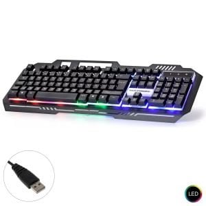 KABLOLU OYUNCU KLAVYE Q LEDLİ HADRON HD-863