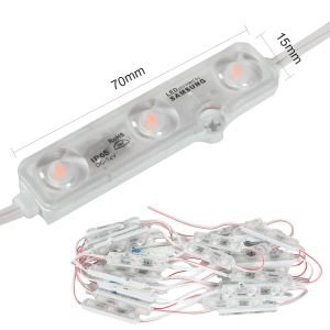 SAMSUNG MODÜL LED 12V IP68 ÜÇLÜ SARI 1 ADET