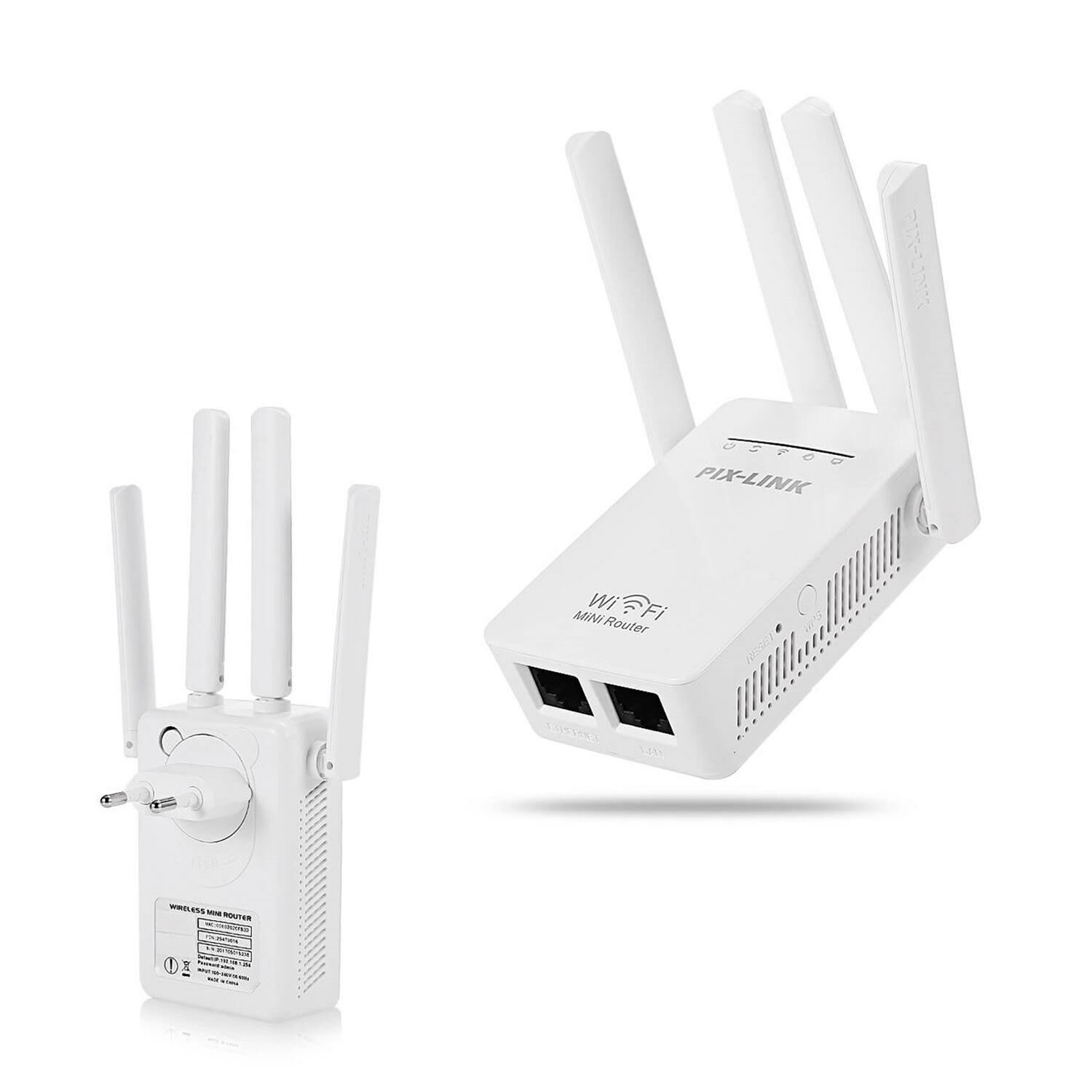 ACCESS POINT REPEATER ROUTER 300 MBPS PİX-LİNK LV-WR09
