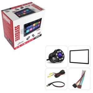 HARBASS HB-2025 Tofaş Double Teyp 7 İnç 4X65 Watt Bluetooth Ayarlanabilir