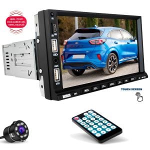 HARBASS HB-2025 Tofaş Double Teyp 7 İnç 4X65 Watt Bluetooth Ayarlanabilir