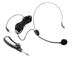 YAKA MİKROFONU HEADSET 6MT KABLO FULLY AY-22DX