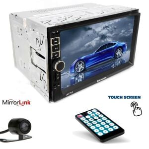 DOUBLE TEYP 7 4X45W MİRRORLİNK BT/USB/SD/FM/AUX KAMERALI JACK MARTIN-JM-702