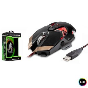 KABLOLU OYUNCU MOUSE 3200DPI LEDLİ HADRON HD-G22