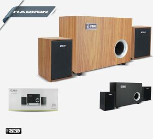 SES SİSTEMİ AHŞAP 2+1 BASS KONTROL HADRON HD-6047