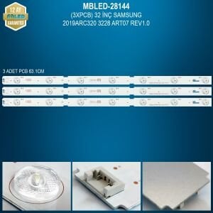 MBLED (3XPCB) 32 İnç Samsung 2019ARC320 3228 ART07 REV1.0