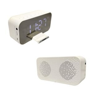MÜZİK KUTUSU ŞARJLI MASA SAATI EKRANLI BT/SD/AUX/FM KİMİSO K-10