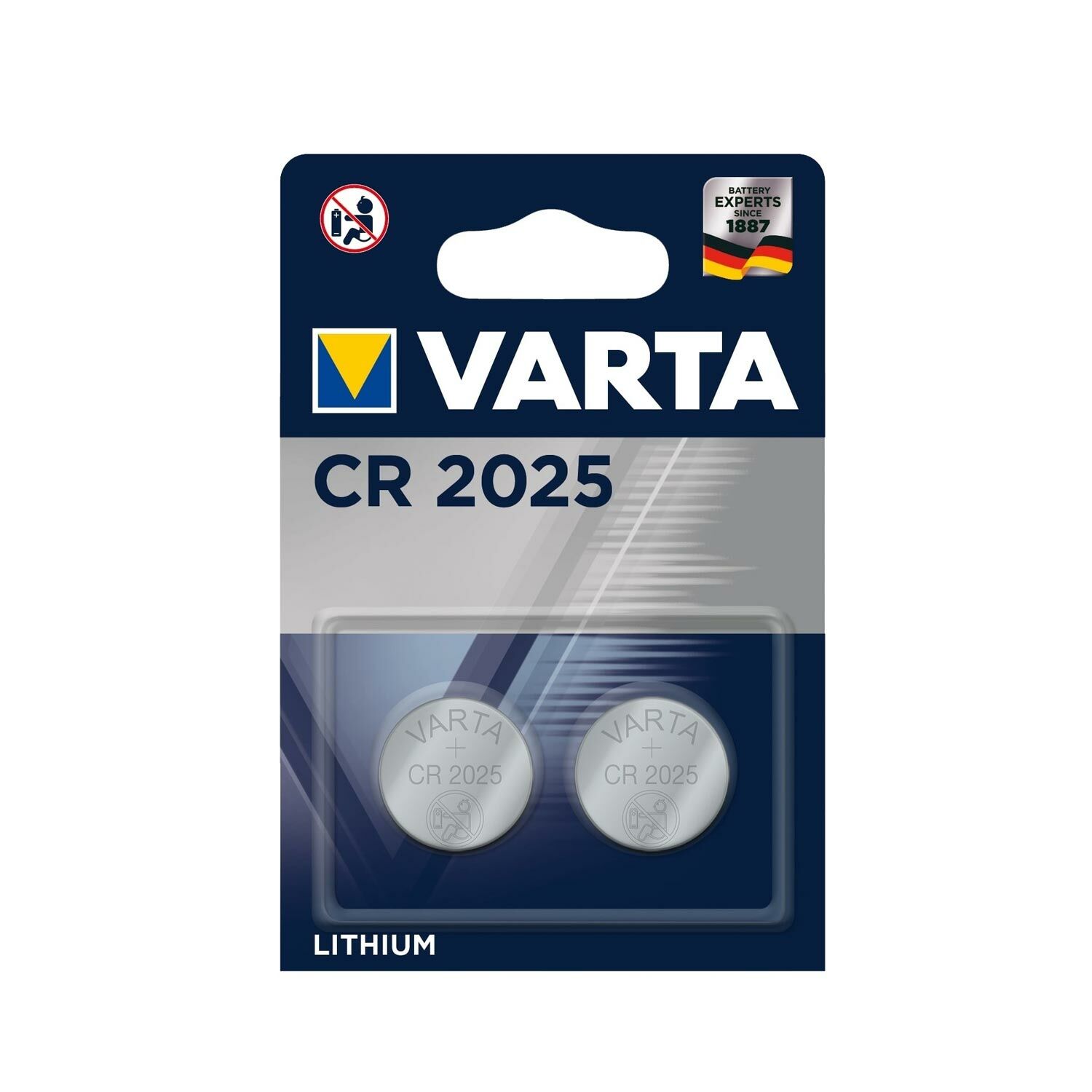 PİL DÜĞME 2025 3V (2 ADET) VARTA