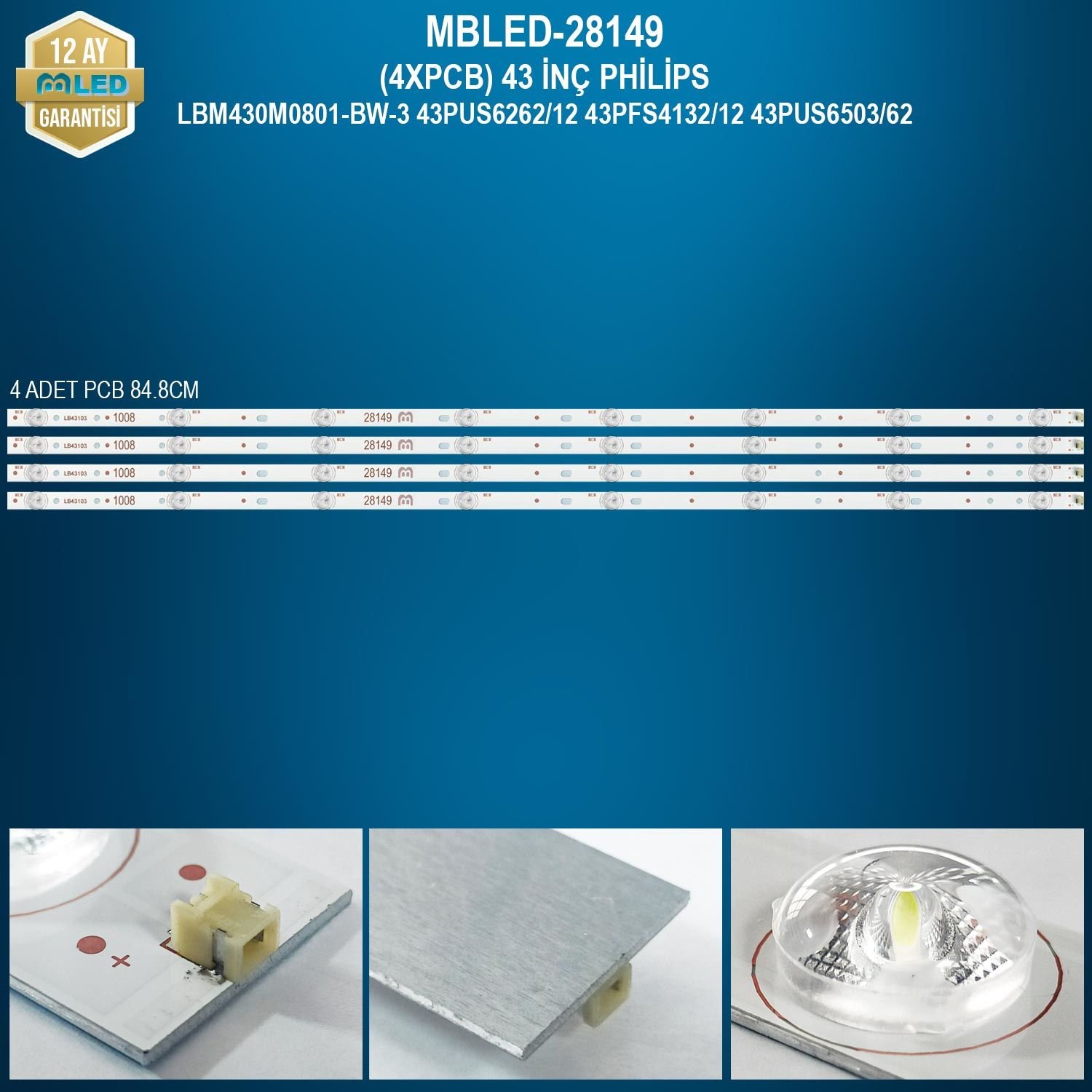 MBLED (3XPCB) LB43103