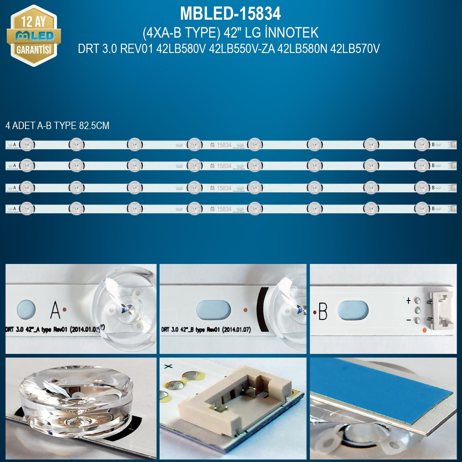 MBLED (4XA-B TYPE) 42 İnç Lg İnnotek DRT 3.0 Rev01 42Lb580v 42Lb550V-Za 42Lb580n 42Lb570v