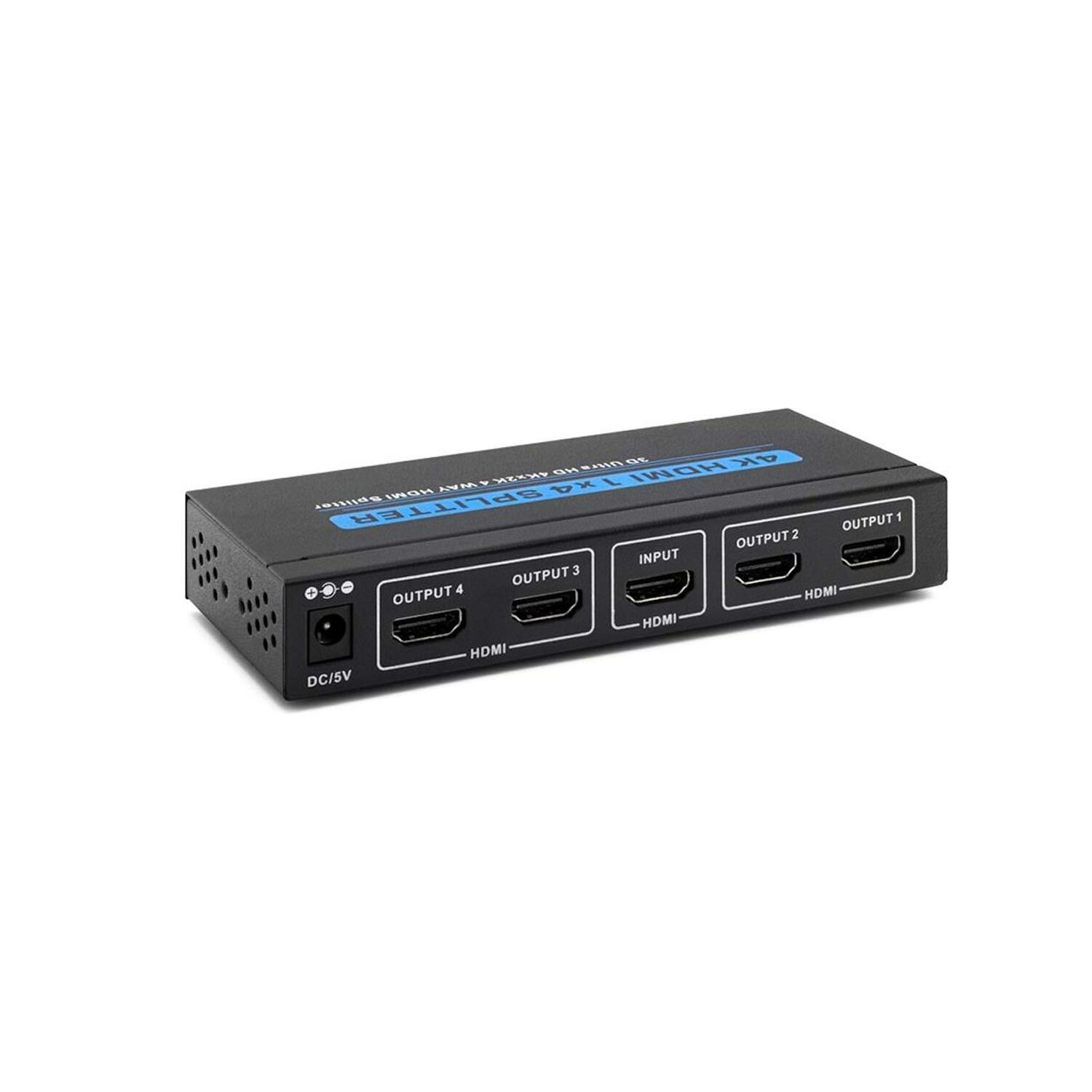 HDMI SPLİTTER 1 GİRİŞ 4 ÇIKIŞ HADRON HD-218