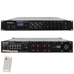 MİXER ANFİ 450W 5 BÖLGELİ BASS TREBLE ECHO USB/MP3 WESTA WM-450UT