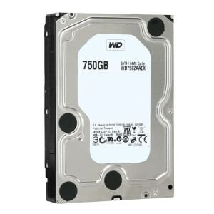 GÜVENLİK HARDDİSK 750GB 7/24 7200RPM SATA2 64MB WESTERN DIGITAL