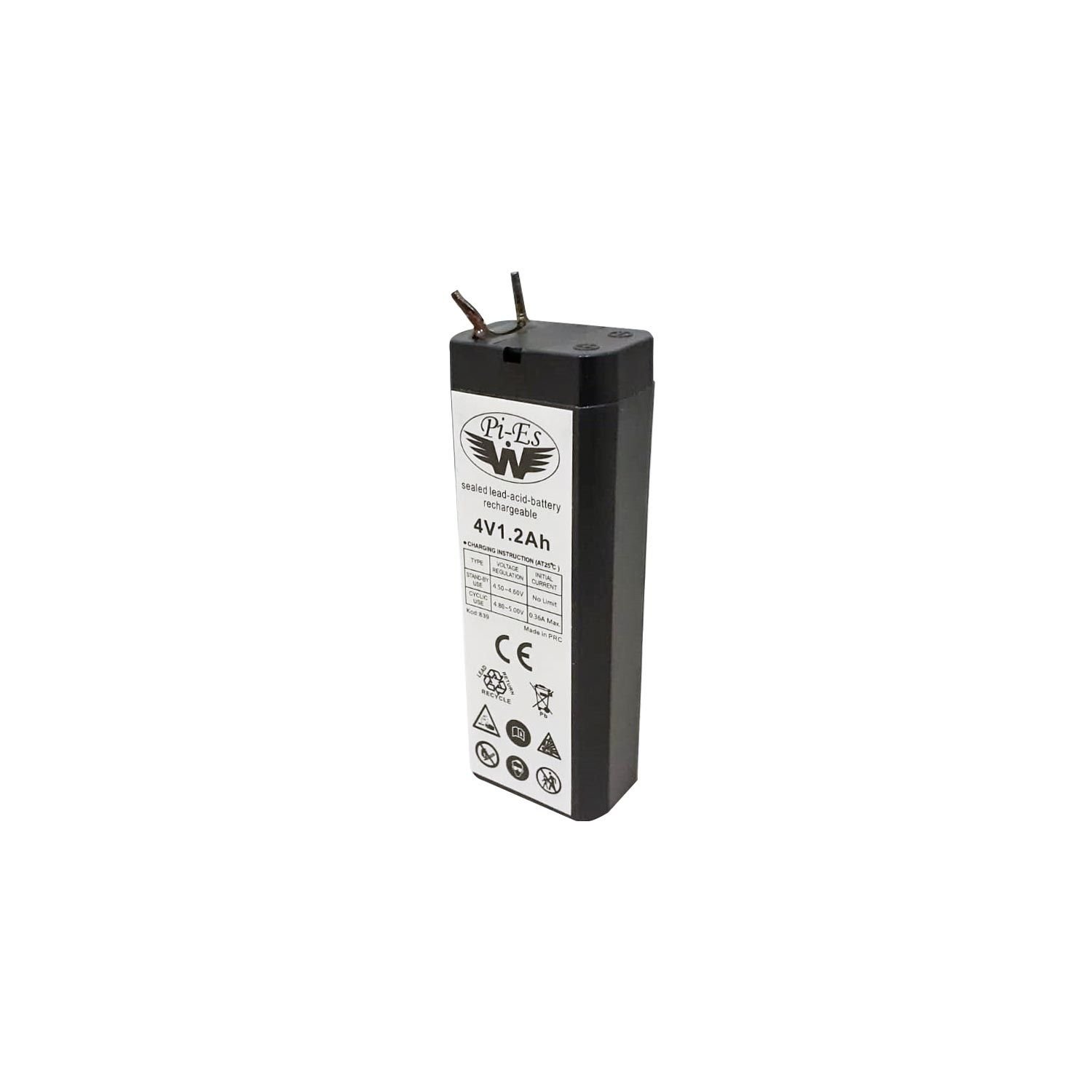 AKÜ 4V 1.2A (3.1X2.2X8.9CM) WPİES