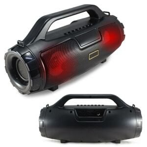 MÜZİK KUTUSU ŞARJLI BT/USB/SD/AUX LEDLİ KM-S3