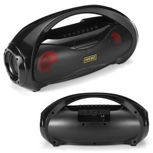 MÜZİK KUTUSU ŞARJLI BT/USB/SD/AUX/MIC LEDLİ KM-S2