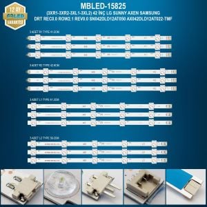 TAKIM LED-25 (3X222-3X223-3X224-3X225) 55 LG SUNNY AXEN SAMSUNG V14 DRT ROW2.1 REV1.0 L1 L2 R1 R2 TYPE 6916L 1216A 136