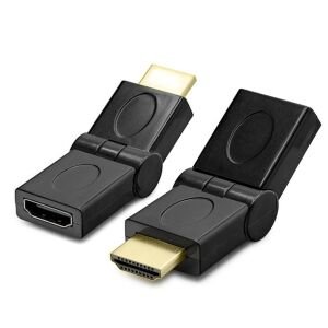 HDMI ERKEK DİŞİ ARA APARAT OYNAR BAŞLIK L TİP POLAXTOR DY-5706