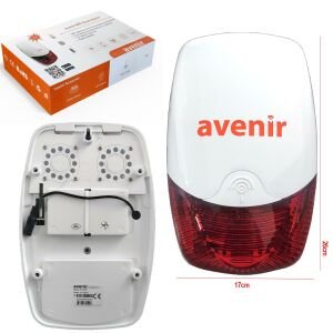 AVENİR AV-02WF Akıllı Siren Alarm Seti Wi-Fi Tuya Destekli