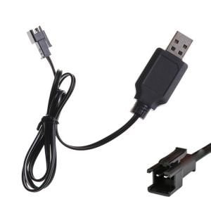 OYUNCAK PİLİ USB ŞARJI 4.8V 2 PİN KÜÇÜK SOKET