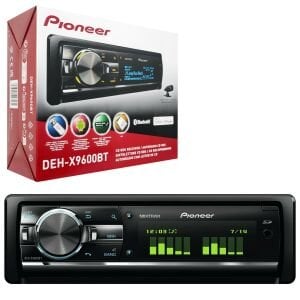 PIONEER DEH-X9600BT Oto Teyp 4X50 Watt Bluetooth Mobil Aplikasyon Cd Usb Fm Aux
