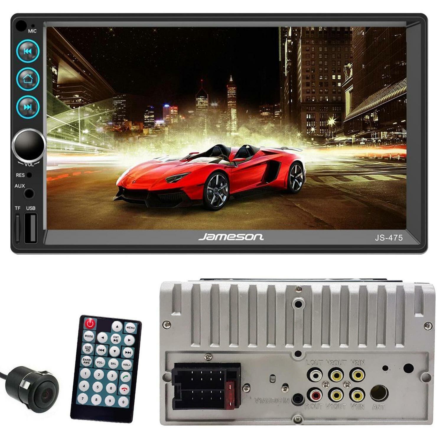 JAMESON JS-475 Double Teyp 7 İnç 4x45 Watt mirrorlink