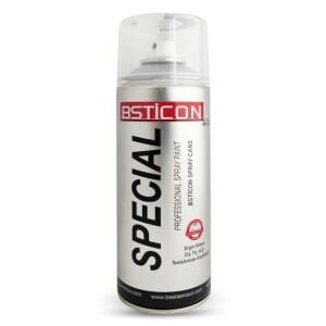 SİYAH MAT BOYA SPREY 400ML BSTICON