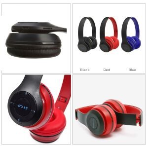 KABLOSUZ KULAK ÜSTÜ KULAKLIK BLUETOOTH SD BOROFONE BO-4