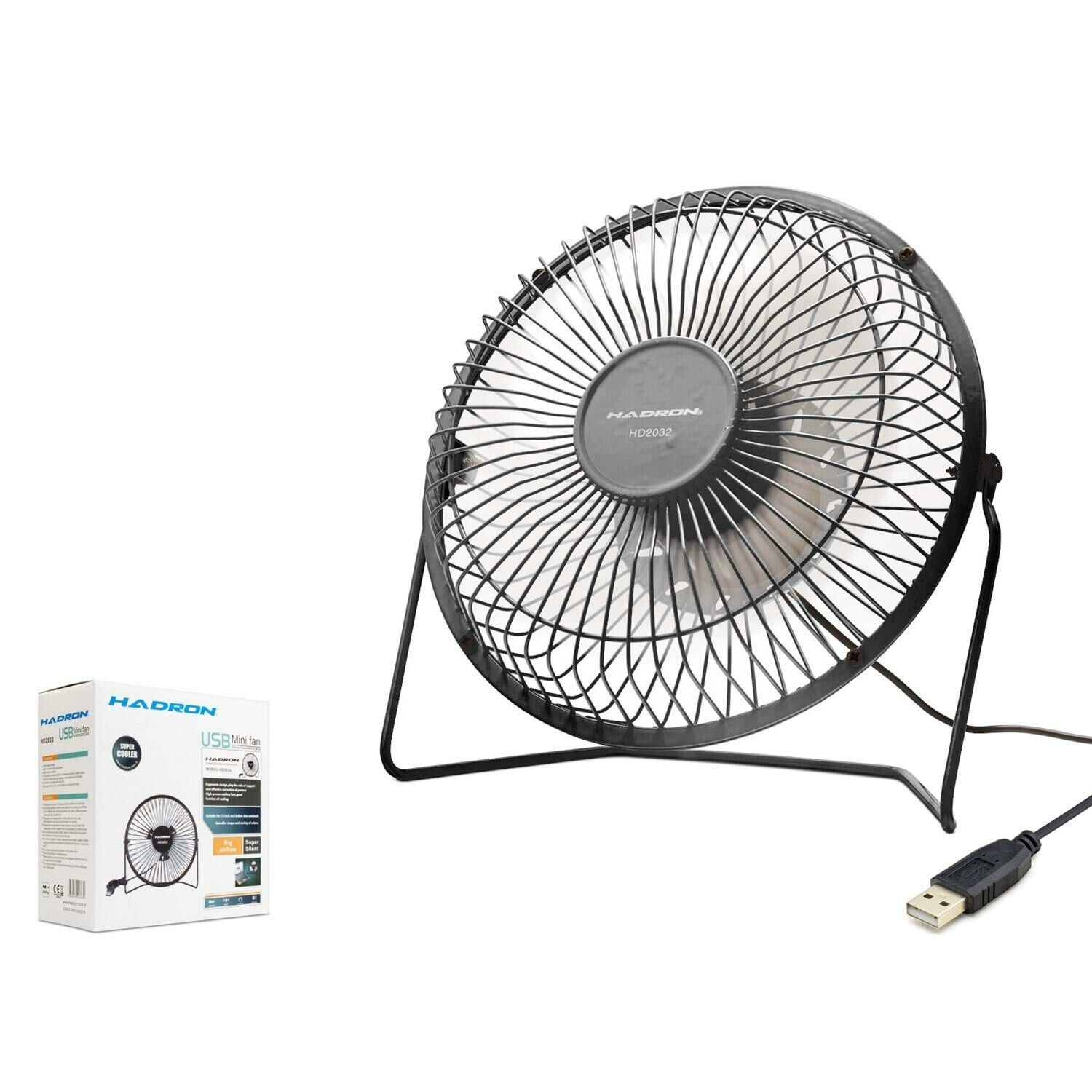 MASAÜSTÜ FAN USB METAL HADRON HDX-7251