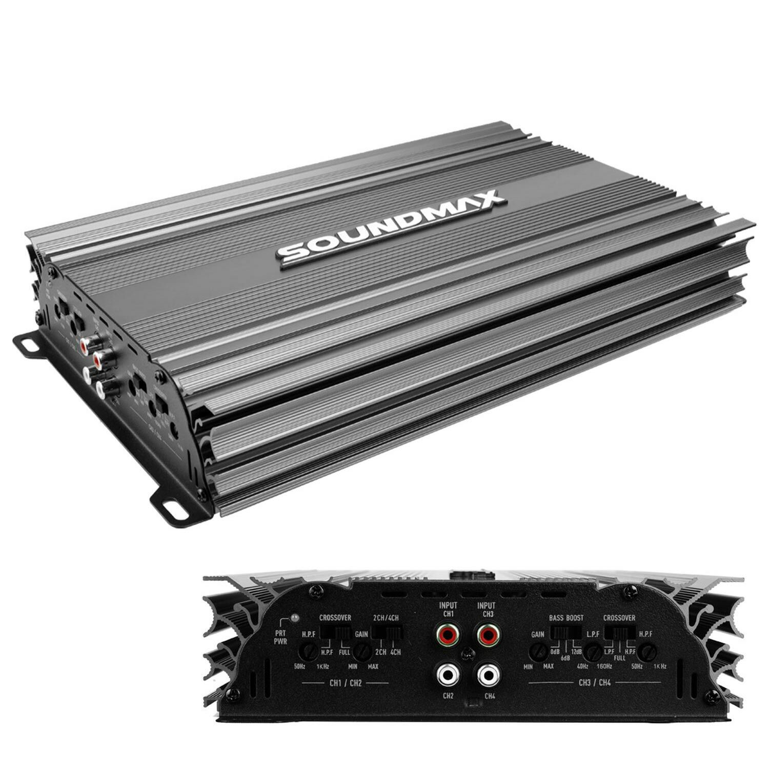 OTO ANFİ 3000W 4 KANAL SOUNDMAX SX-2700.4