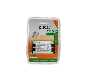ŞARJLI TELSİZ TELEFON PİLİ 3.6V 830MAH Nİ-MH CFL P104