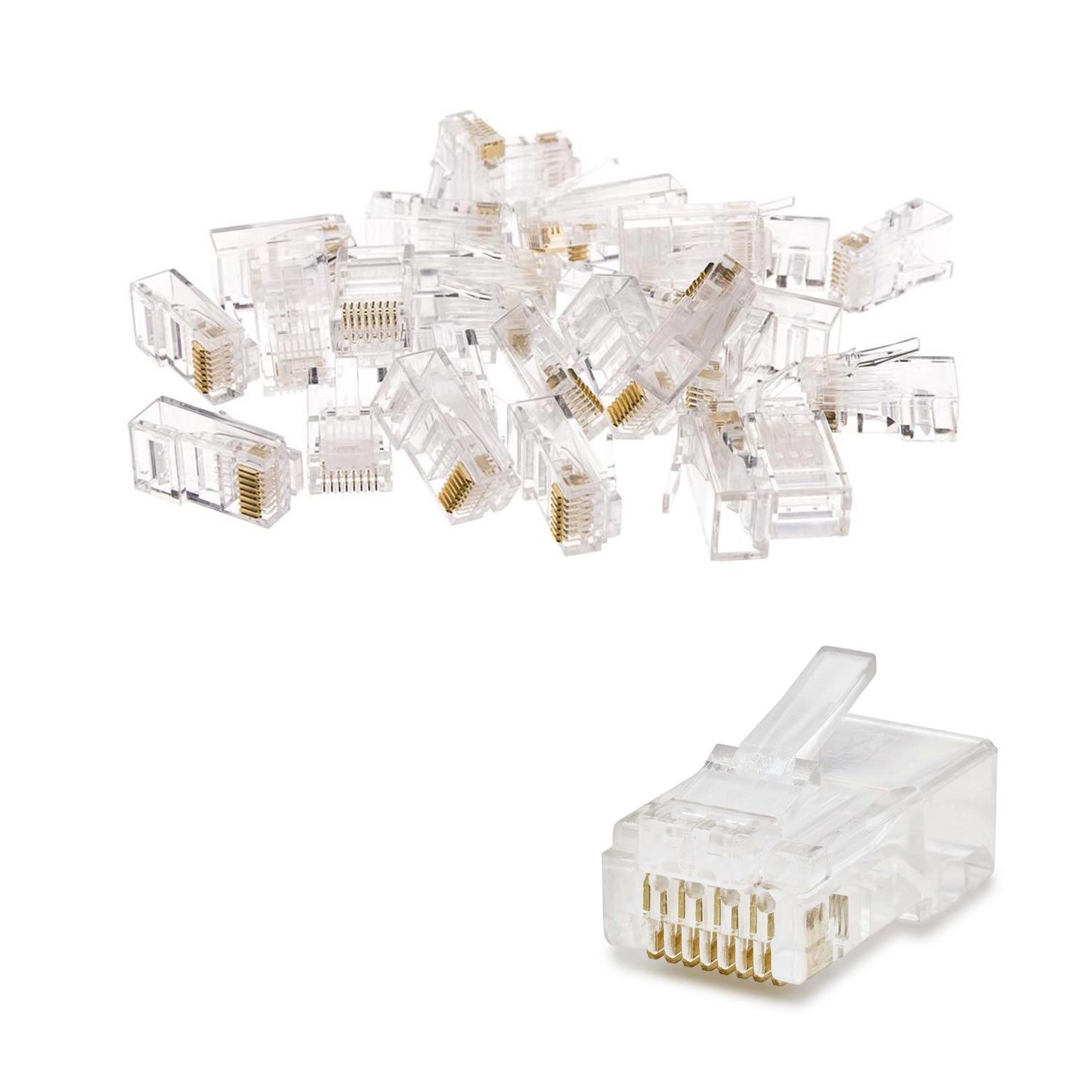 SOKET RJ45 CAT6 (100 ADET) HADRON HDX-5043