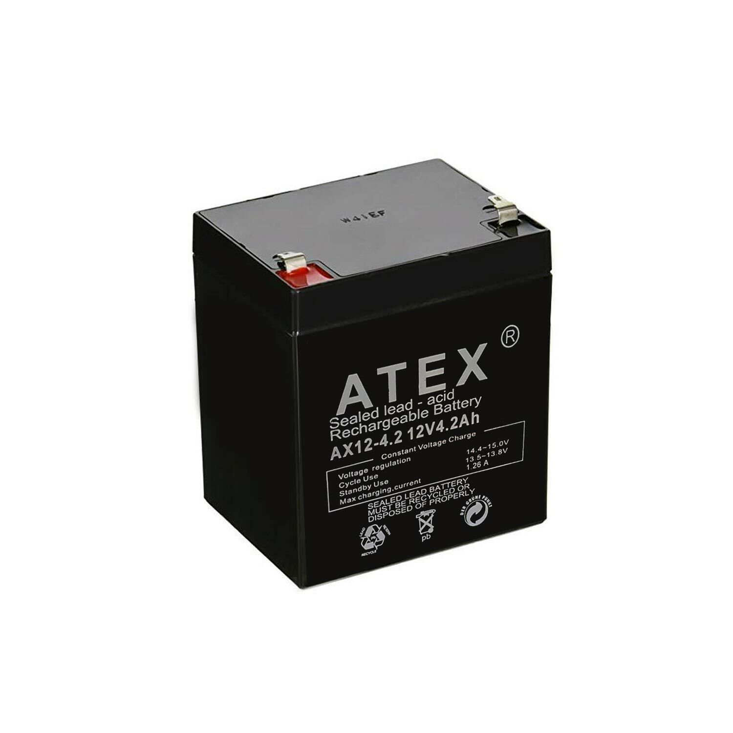 AKÜ 12V 4.2A (9X7X10CM) ATEX