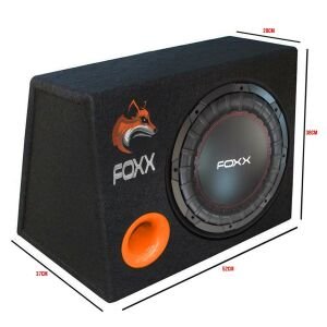 FOXX Oto Bass Subwoofer Kabinli 30cm 1000 Watt