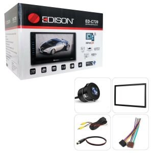 EDİSON ED-C720 Double Teyp 7 İnç 4x50 Watt Mirrorlink