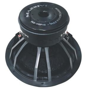 MASSIVE MS-MIP15.4 Oto Bass Subwoofer 38cm 2400 Watt 1 Adet