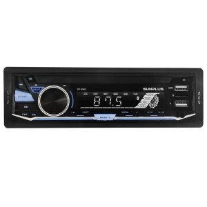 OTO TEYP 4X55W BT/2XUSB/SD/FM/AUX 7 RENKLİ SUNPLUS SP-5040