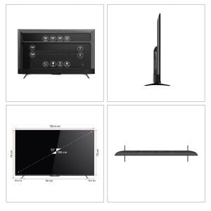 TELEVİZYON LED TV 55 (140CM) GOOGLE ANDROID TV UHD 4K UYDULU NEXT YE-55GFSG7-4K