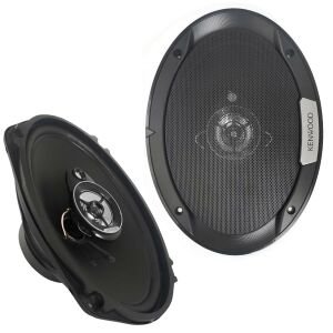 KENWOOD KFC-S6966 Oto Hoparlör Oval 6X9 İnç 400 Watt Tweeterli Kapaklı 2 Adet