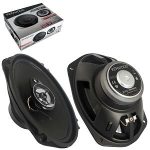 KENWOOD KFC-S6966 Oto Hoparlör Oval 6X9 İnç 400 Watt Tweeterli Kapaklı 2 Adet