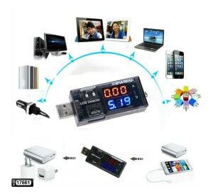 USB VOLT AMPER METRE TELEFON ŞARJ ÖLÇER
